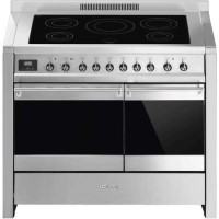 Smeg Opera 100cm Electric Induction Range Cooker - Stainless Steel Smeg Opera 100cm Electric Induction Range Cooker - Stainless Steel