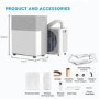 Refurbished Midea Portasplit 8000 BTU A++ Smart Inverter Portable Split Air Conditioner - Grade A2