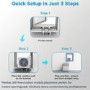 Refurbished Midea Portasplit 8000 BTU A++ Smart Inverter Portable Split Air Conditioner - Grade A2