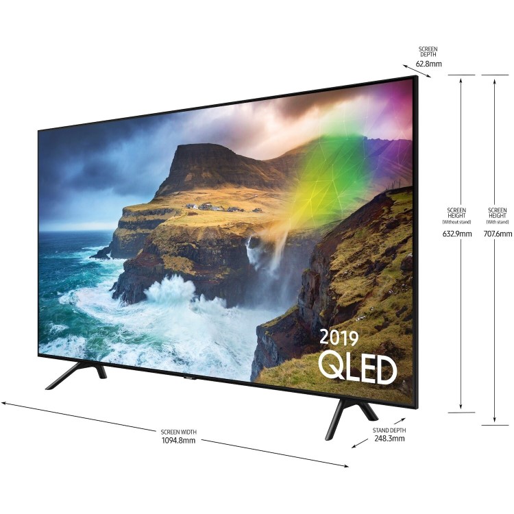 Refurbished Samsung 49" 4K Ultra HD with HDR10+ LED Twin Freesat Smart TV without Stand