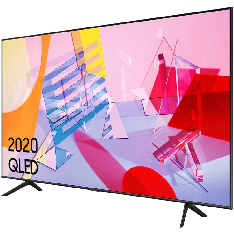 Samsung QE65Q60TAUXXU 65" 4K Ultra HD HDR10+ Smart QLED TV with Adaptive Sound