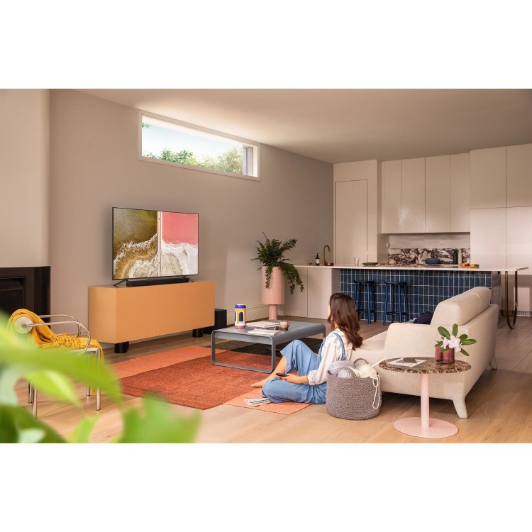 Samsung QE65Q60TAUXXU 65" 4K Ultra HD HDR10+ Smart QLED TV with Adaptive Sound