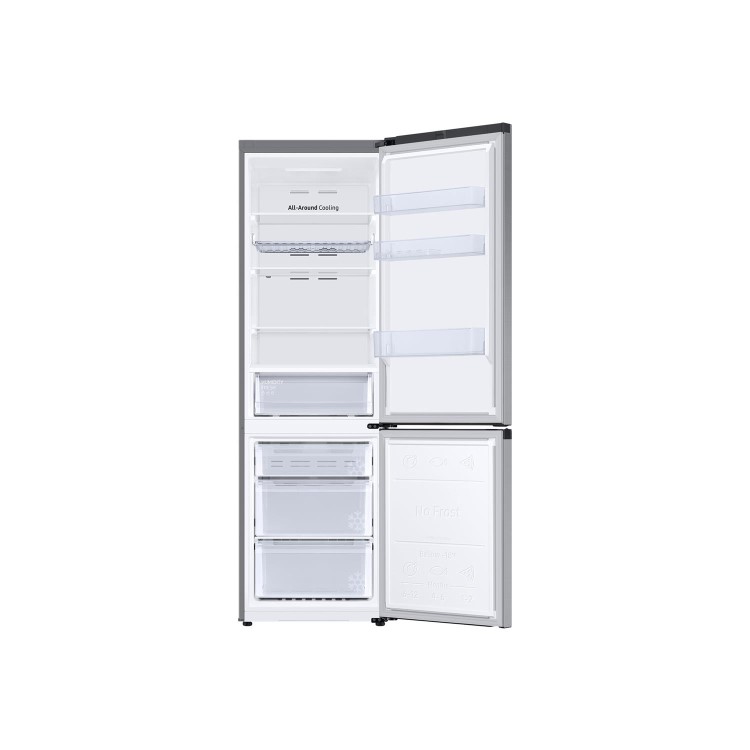 Refurbished Samsung RB36T602ESA/EU Freestanding 365 Litre 70/70 Frost Free Fridge Freezer Silver
