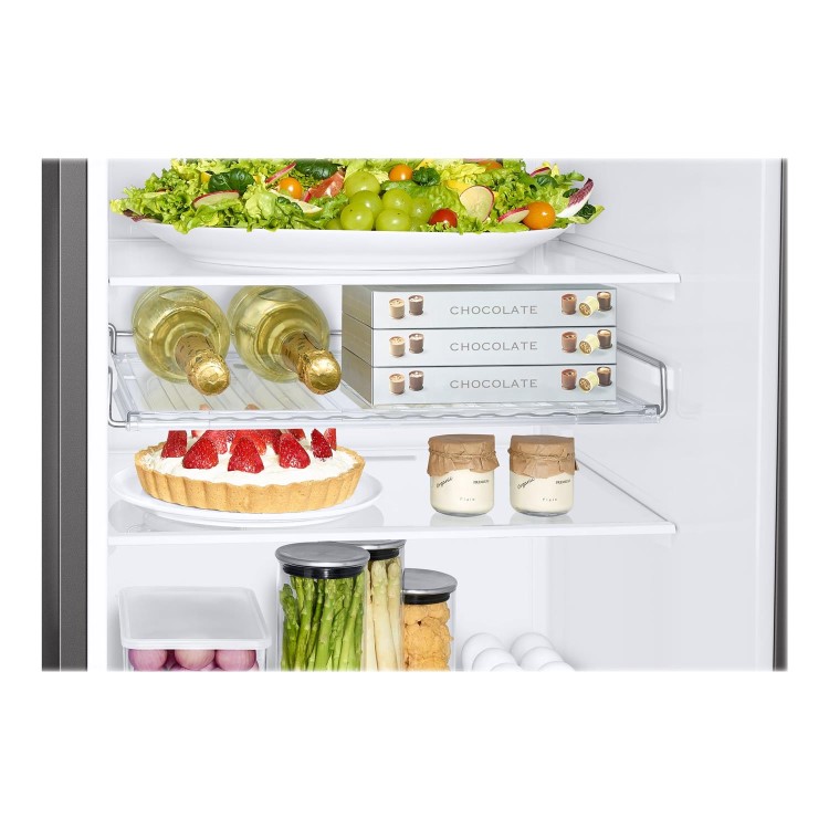 Refurbished Samsung RB36T602ESA/EU Freestanding 365 Litre 70/70 Frost Free Fridge Freezer Silver