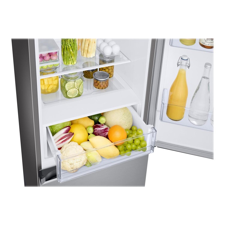 Refurbished Samsung RB36T602ESA/EU Freestanding 365 Litre 70/70 Frost Free Fridge Freezer Silver