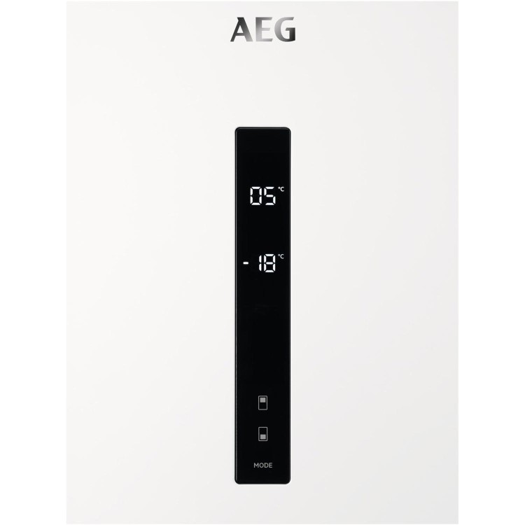Refurbished AEG RCB636E3MW Freestanding 367 Litre 70/30 Frost Free Fridge Freezer White