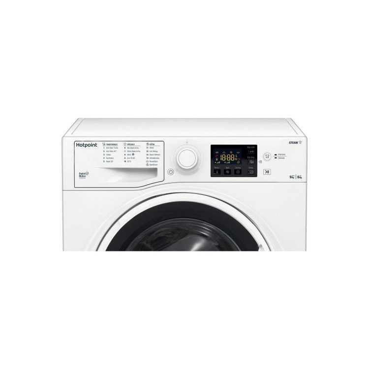 Refurbished Hotpoint RDGE9643WUK Freestanding 9/6KG 1400 Spin Washer Dryer White