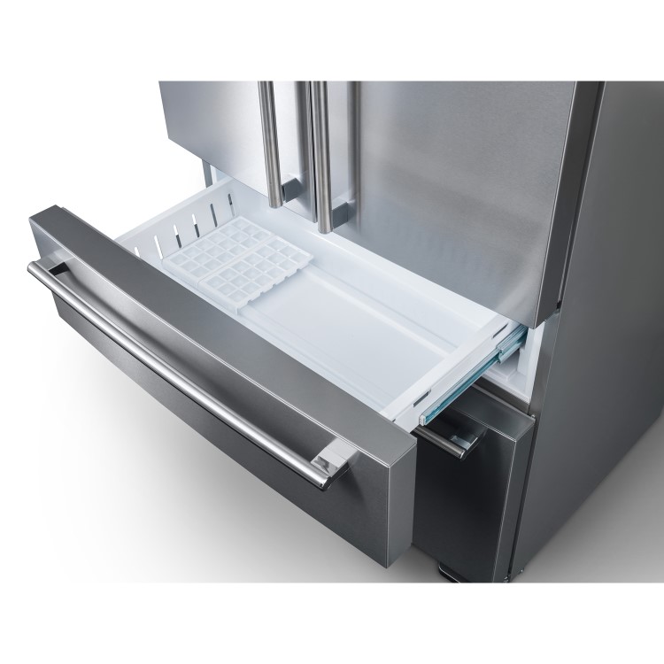 Rangemaster 557 Litre American Fridge Freezer - Stainless steel