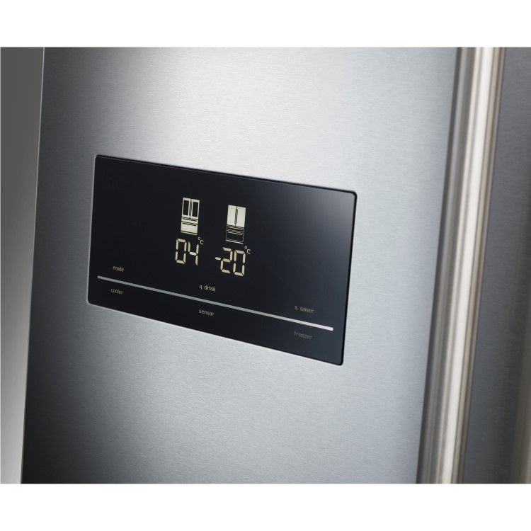 Rangemaster 557 Litre American Fridge Freezer - Stainless steel