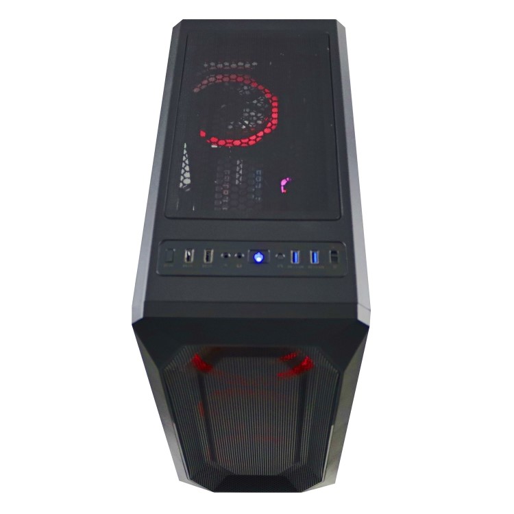 Refurbished React Hunter AMD Ryzen 5 5600X 16GB 500GB RTX 3060 Windows 10 Gaming Desktop