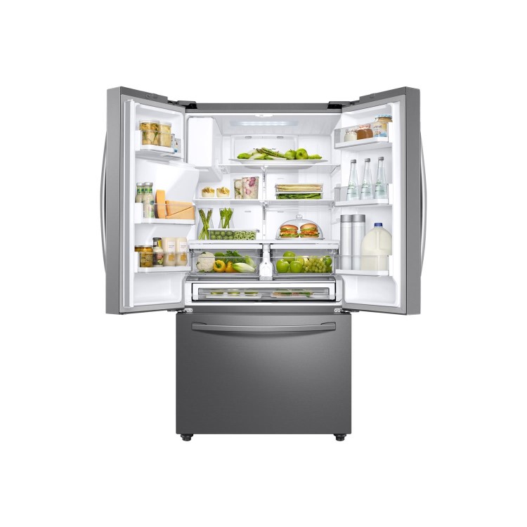 Refurbished Samsung RF23R62E3SR Freestanding 539 Litre American Fridge Freezer Silver