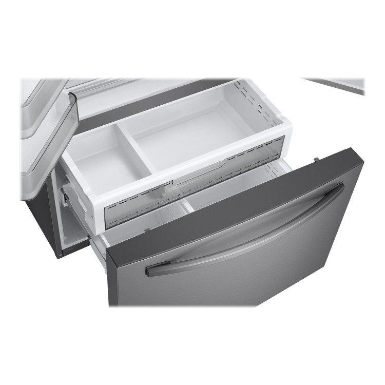 Refurbished Samsung RF23R62E3SR Freestanding 539 Litre American Fridge Freezer Silver