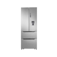 Refurbished Hisense RF528N4WC1 Freestanding 404 Litre 50/50 Frost Free American Fridge Freezer