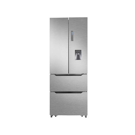 Refurbished Hisense RF528N4WC1 Freestanding 404 Litre 50/50 Frost Free American Fridge Freezer