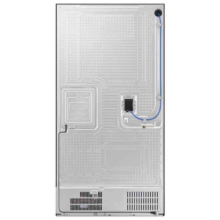 Refurbished Samsung Bespoke RF65DB970E22EU Freestanding 645 Litre Frost Free American Fridge Freezer Black