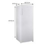 Refurbished Russell Hobbs RH55FZ142 Freestanding 157 Litre Freezer White