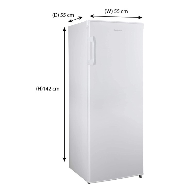 Refurbished Russell Hobbs RH55FZ142 Freestanding 157 Litre Freezer White