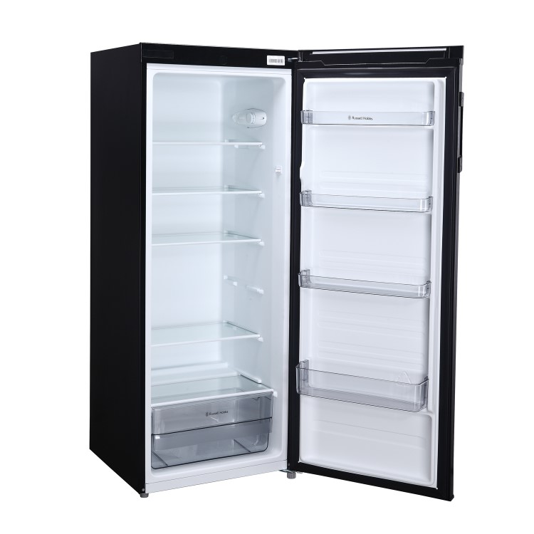 Russell Hobbs RH55LF142B Freestanding 142cm Tall Larder Fridge - Black