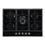 Refurbished Russell Hobbs RH75GH602B 5 Burner Gas Hob Black