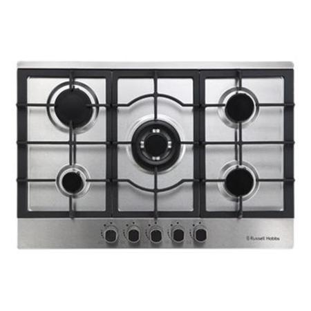 Refurbished Russell Hobbs RH75GH602SS 75cm 5 Burner Gas Hob