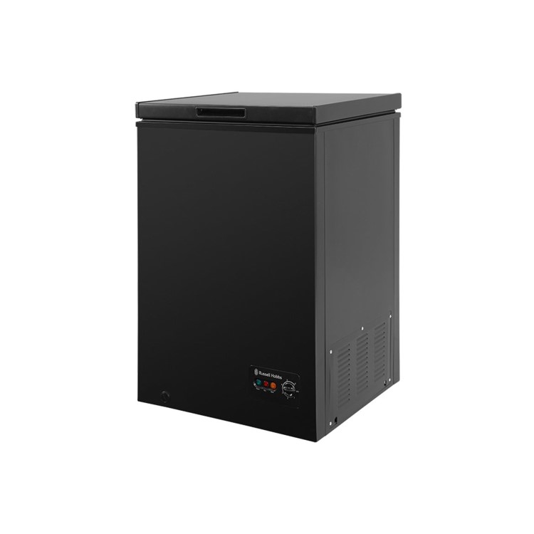 Refurbished Russell Hobbs RHCF99B 99 Litre Chest Freezer 53cm Deep  57cm Wide - Black
