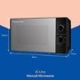 Refurbished Russel Hobbs 20L 800W Microwave - Black