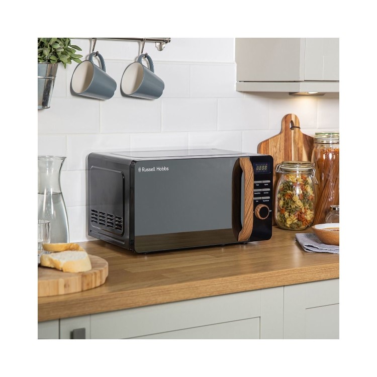 Russell Hobbs 17L Scandi Digital Microwave - Black