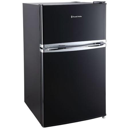 Refurbished Russell Hobbs RHUCFF50B Under Counter 90 Litre 70/30 Low Frost Fridge Freezer Black