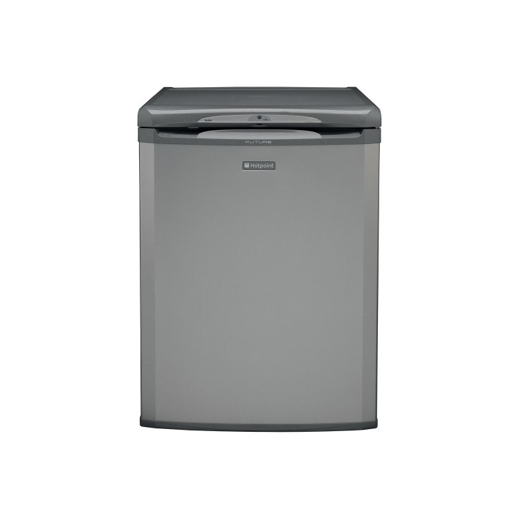 Refurbished Hotpoint RLA36G1 Freestanding 150 Litre Undercounter Fridge Graphite