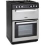 Montpellier RMC61GOX 60cm Mini Range Double Oven Gas Cooker in Stainless Steel