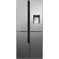 Refurbished Hisense RQ560N4WC1 Freestanding 431 Litre 50/50 Frost Free American Fridge Freezer