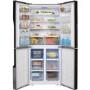 Refurbished Hisense RQ560N4WC1 Freestanding 431 Litre 50/50 Frost Free American Fridge Freezer