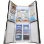 Refurbished Hisense RQ560N4WC1 Freestanding 431 Litre 50/50 Frost Free American Fridge Freezer