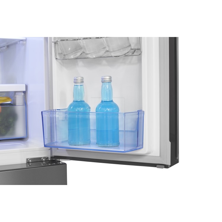 Refurbished Hisense RQ560N4WC1 Freestanding 431 Litre 50/50 Frost Free American Fridge Freezer