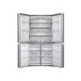 Refurbished Hisense PureFlat RQ758N4SAI1 609 Litre  American Fridge Freezer Stainless Steel