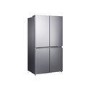 Refurbished Hisense PureFlat RQ758N4SAI1 609 Litre  American Fridge Freezer Stainless Steel