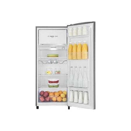 Refurbished Hisense RR220D4AD21 Freestanding 164 Litre Tall Fridge Silver