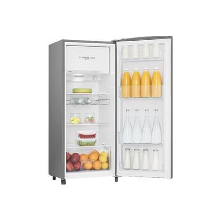 Refurbished Hisense RR220D4AD21 Freestanding 164 Litre Tall Fridge Silver