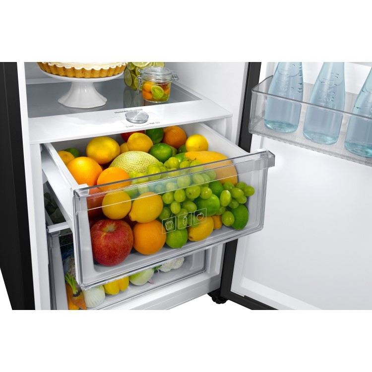 Refurbished Samsung RR39C7DJ5BN Freestanding 382 Litre Tall Larder Fridge Black