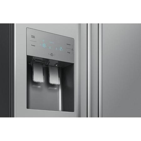 Refurbished Samsung RS50N3513SL 501 Litre 65/35 Freestanding Frost Free American Fridge Freezer