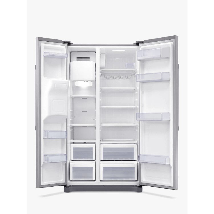 Refurbished Samsung RS50N3513SL 501 Litre 65/35 Freestanding Frost Free American Fridge Freezer