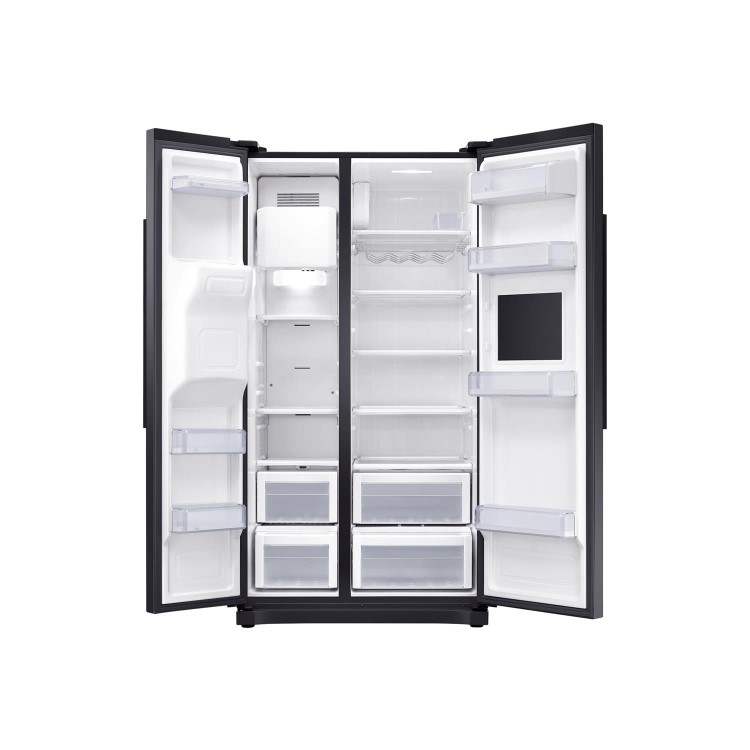 Refurbished Samsung RS50N3913BC/EU Series 6 501 Litre American Fridge Freezer