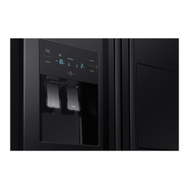 Refurbished Samsung RS50N3913BC/EU Series 6 501 Litre American Fridge Freezer