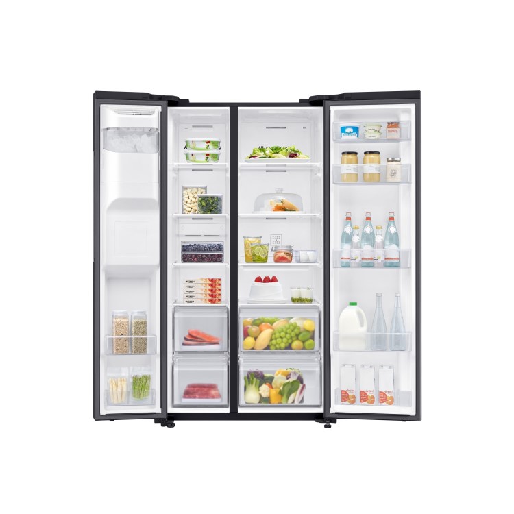Refurbished Samsung RS65R5401B4 635 Litres RS5000 American Fridge Freezer Black