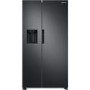 Refurbished Samsung RS67A8810B1 Freestanding 609 Litre 65/35 Frost Free American Fridge Freezer Black