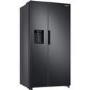 Refurbished Samsung RS67A8810B1 Freestanding 609 Litre 65/35 Frost Free American Fridge Freezer Black
