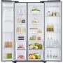 Refurbished Samsung RS68N8220S9 Freestanding 617 Litre Frost Free American Fridge Freezer Stainless Steel