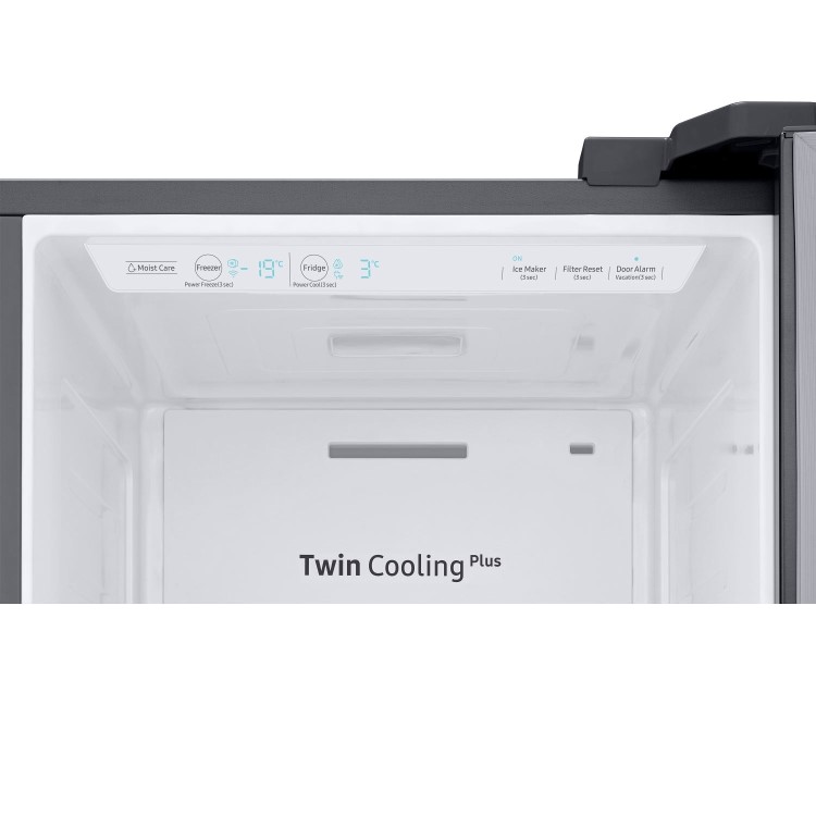 Refurbished Samsung RS68N8220S9 Freestanding 617 Litre Frost Free American Fridge Freezer Stainless Steel