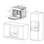 Refurbished CDA SC200SS Electric Single Oven - Stainless Steel