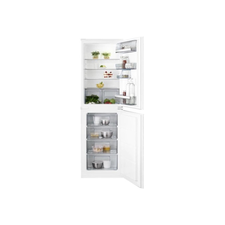 Refurbished AEG SCB6181VLS Integrated 266 Litre 50/50 Low Frost Fridge Freezer White